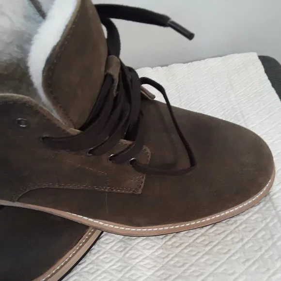 Banana Republic Arley Shearling Suede Boot - www.erdenetinfo.mn display picture 1